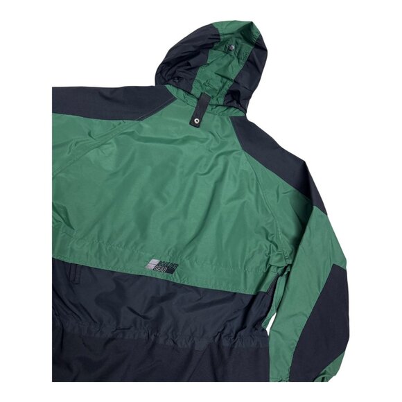 VINTAGE BOULDER GEAR Waterproof Vintage 90s Green Windbreaker Jacket Mens Small - Picture 4 of 7